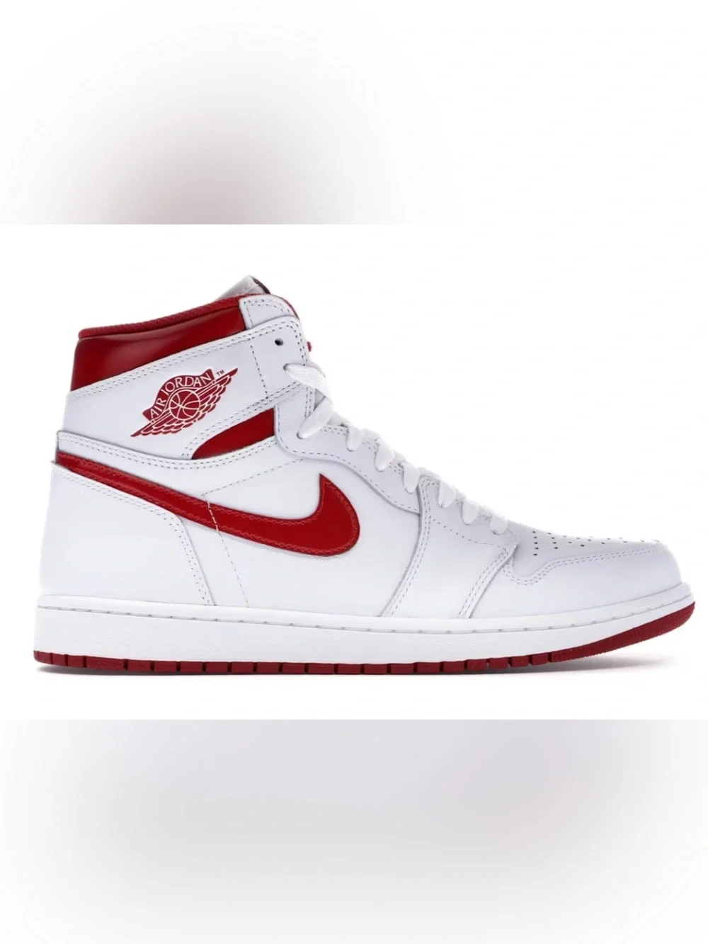 Jordan Air Jordan 1 Retro High OG Metallic Red 6Y = 7.5 Womens Sneakers (2017)